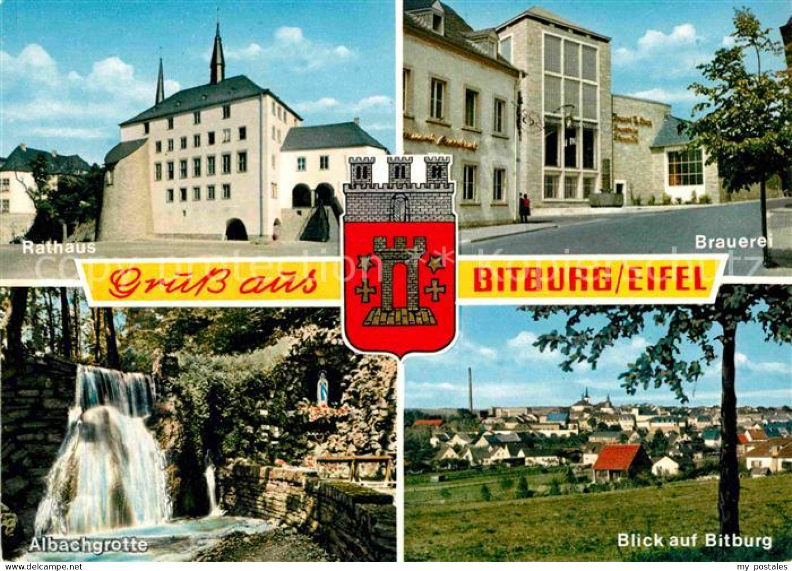 Bitburg Eifel Rheinland-Pfalz Brauer Albachgrotte Rathaus