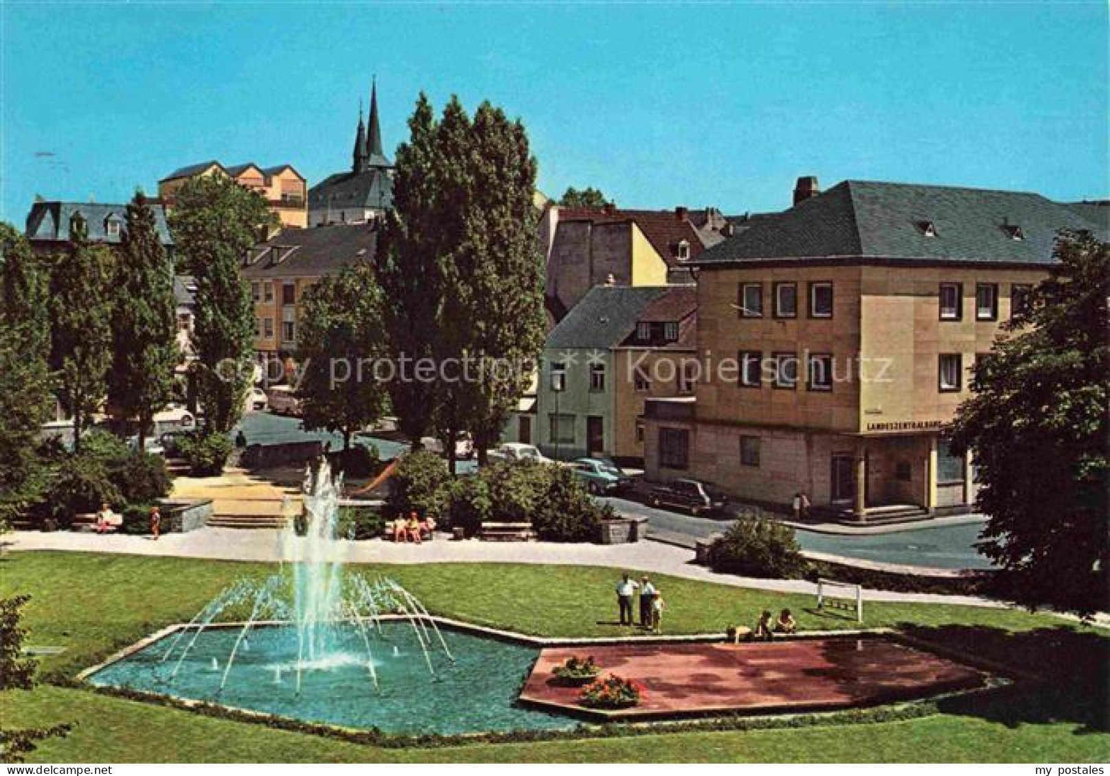 Bitburg Eifel Rheinland-Pfalz Marktplatz