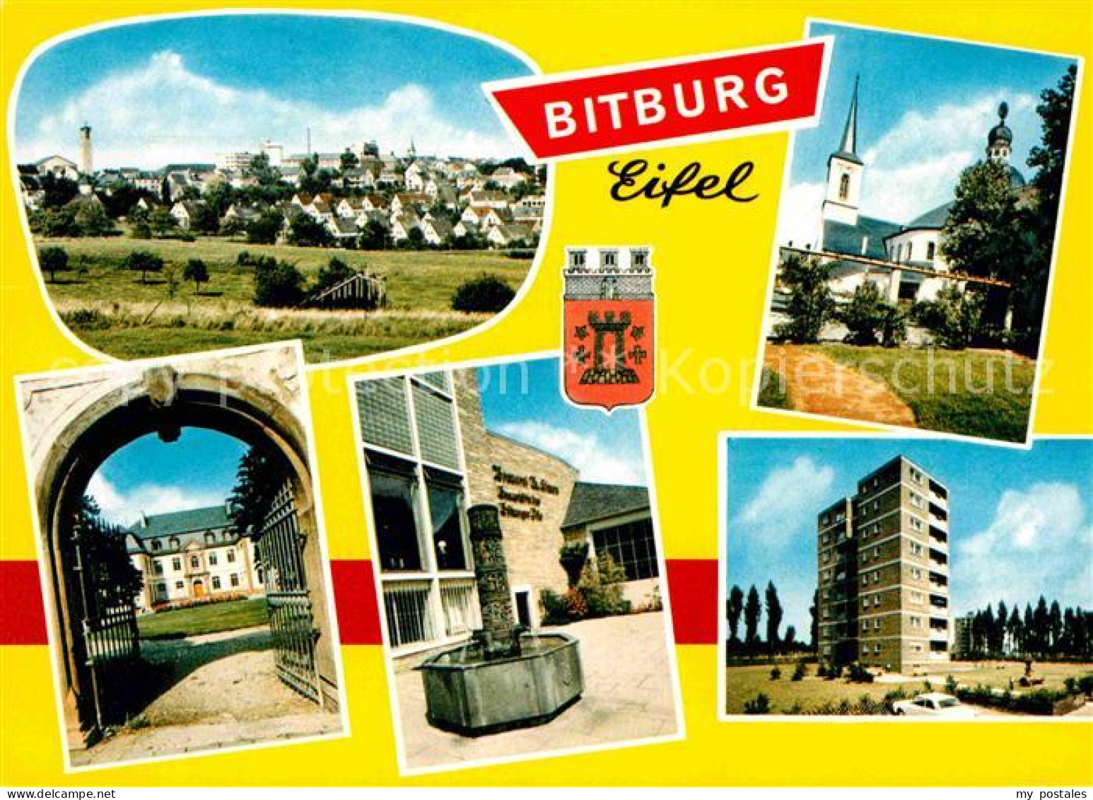 Bitburg Eifel Rheinland-Pfalz Panorama