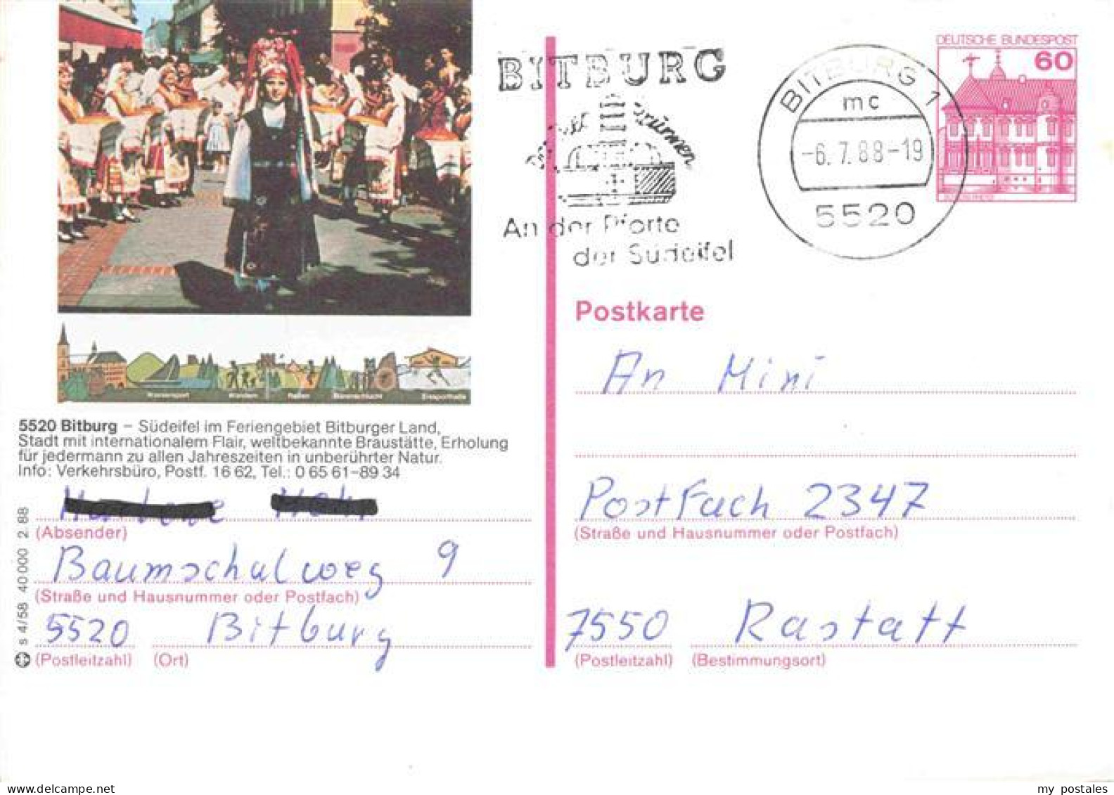 Bitburg Eifel Rheinland-Pfalz Volksfest