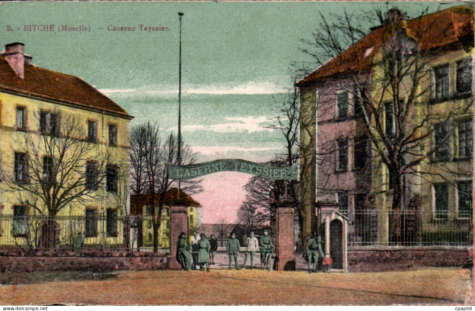 Bitche - Caserne Teyssier - CPA