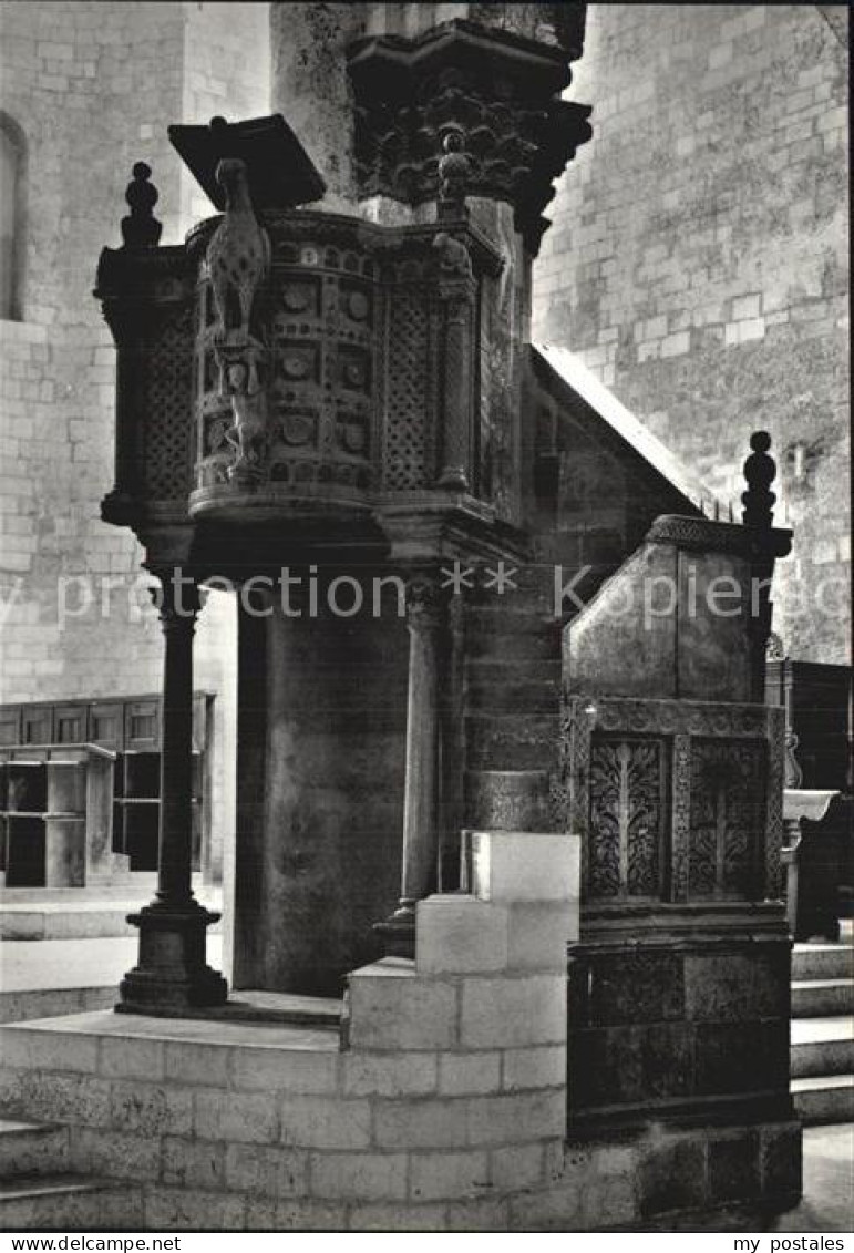 Bitonto Cattedrale Kanzel