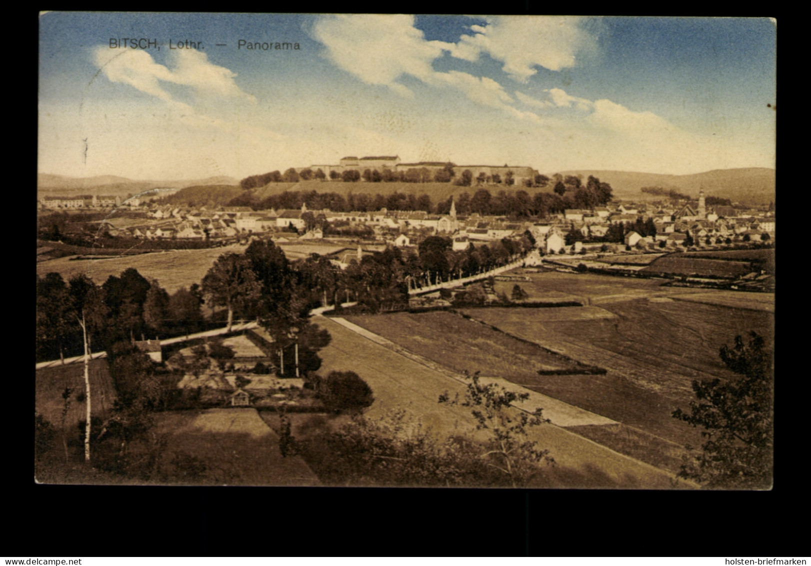 Bitsch, Lothringen, Panorama