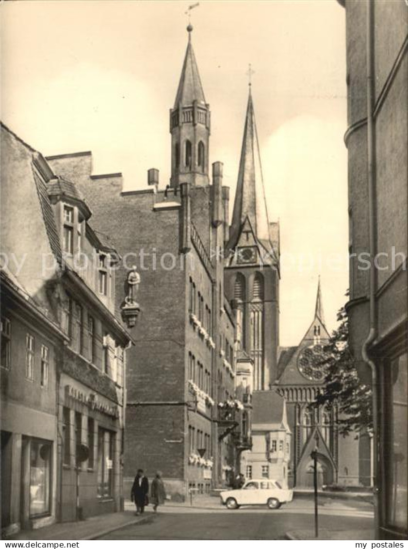 Bitterfeld Sachsen-Anhalt Am Rathaus
