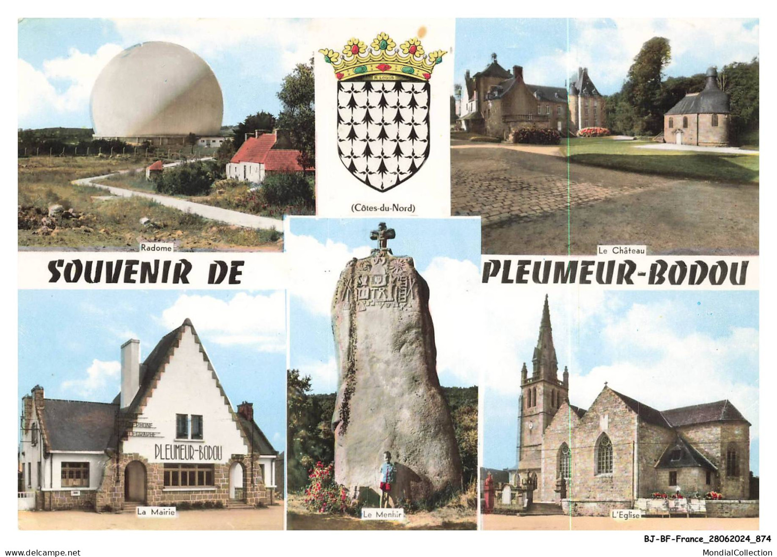 BJ-BFP1-0438-22 - PLEUMEUR-BODOU - Souvenir de Pleumeur-Bodou