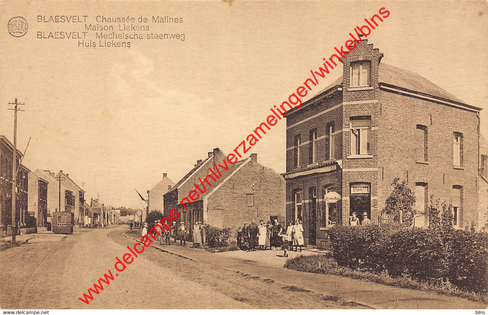 Blaesvelt - Mechelsche Steenweg Huis Liekens - Blaasveld Willebroek