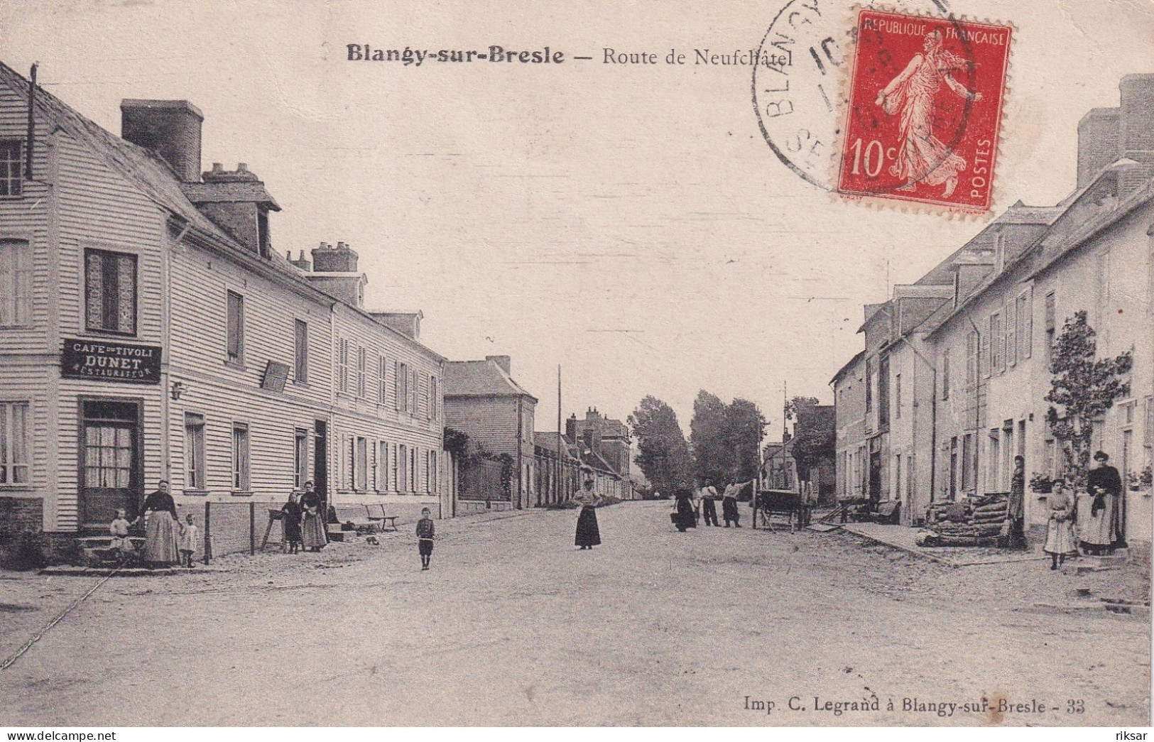 BLANGY SUR BRESLE(CAFE TIVOLI DUNET)