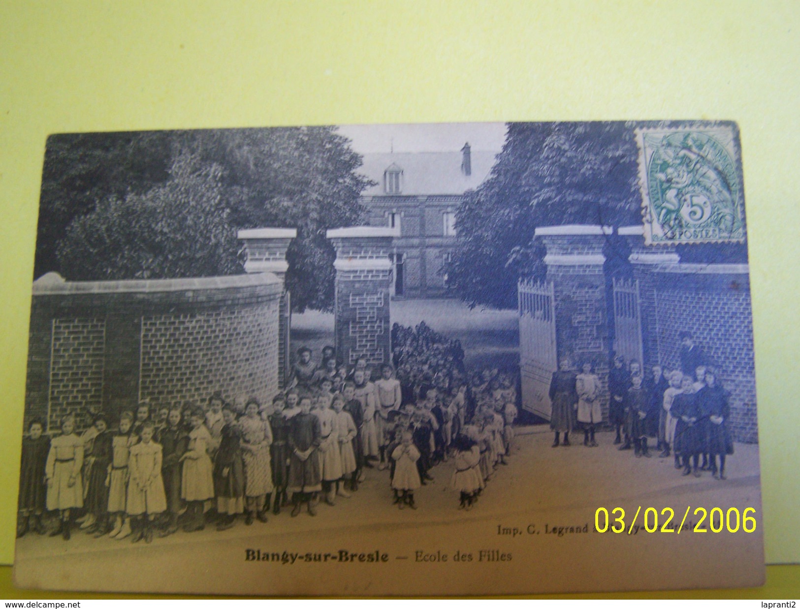 BLANGY-SUR-BRESLE (SEINE MARITIME) ECOLE DES FILLES.