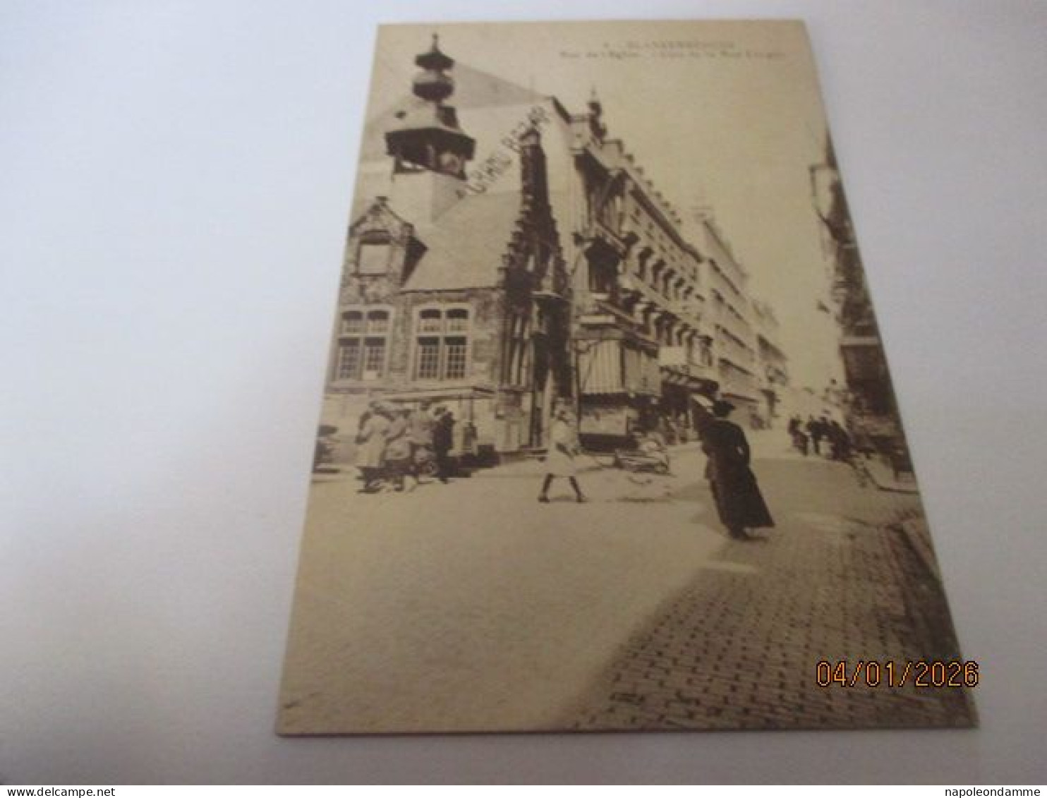 Blankenberge, La Rue de l'Eglise coin de la Rue Lorgue