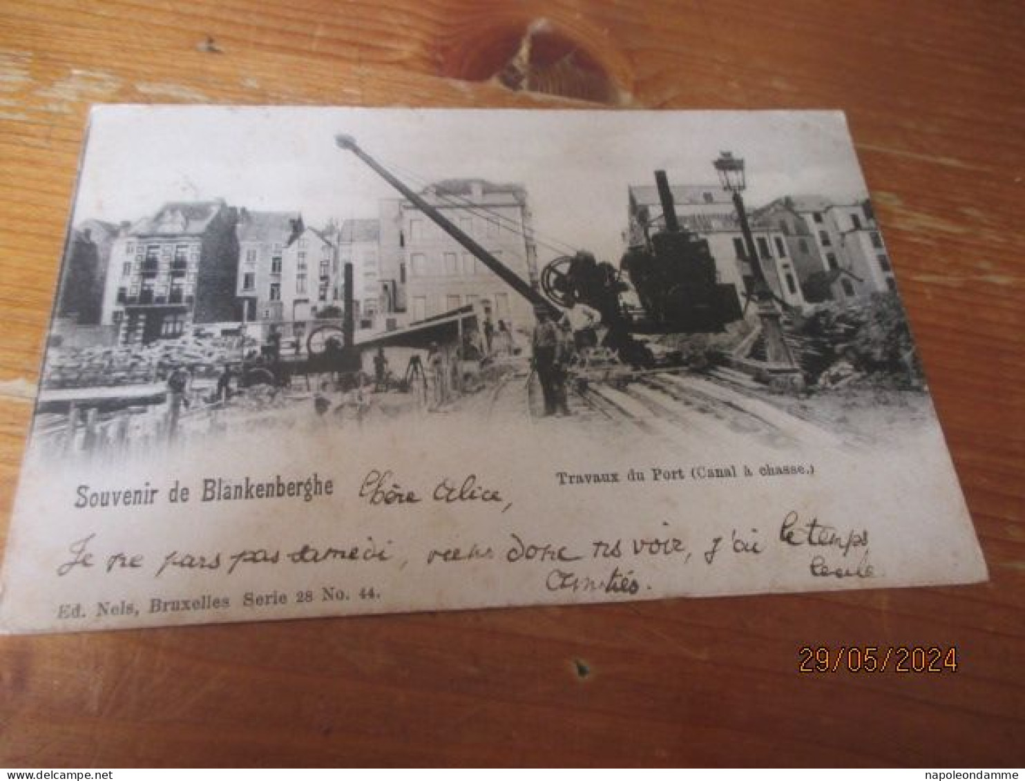 Blankenberge, Travaux du Port