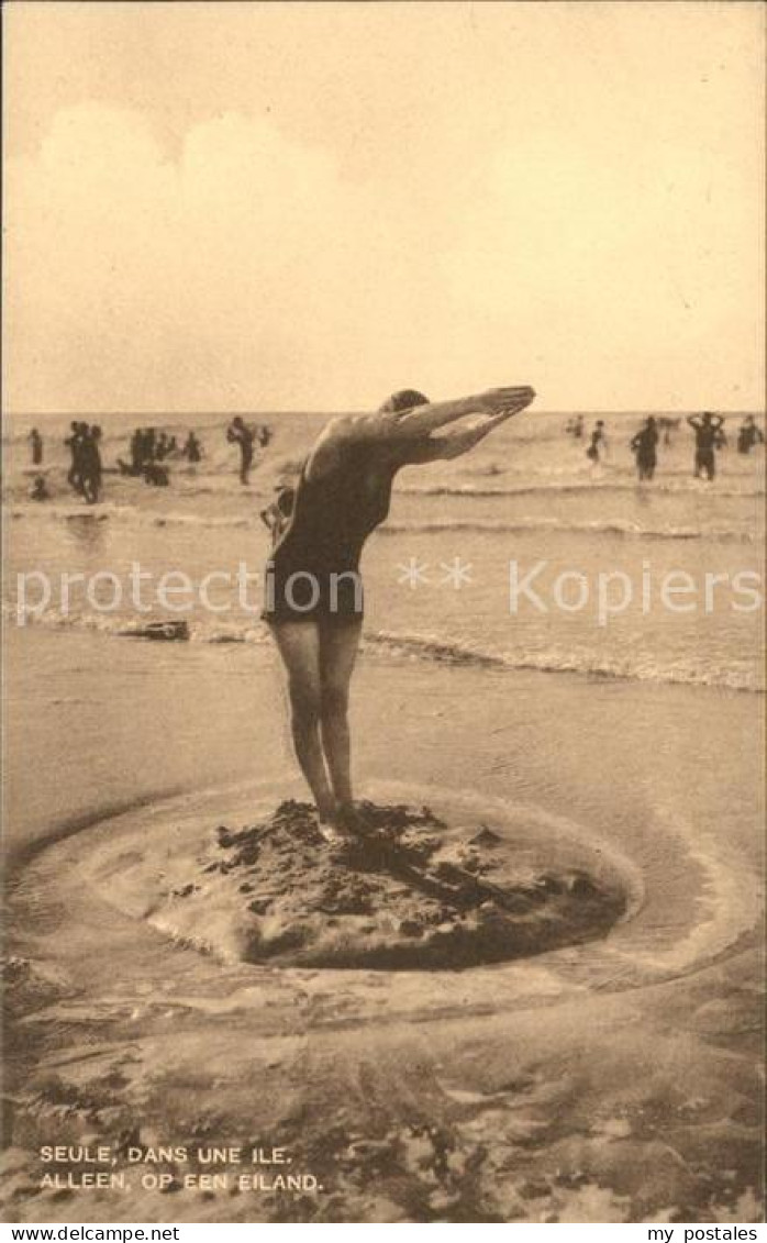 Blankenberghe Alleen op een Eiland