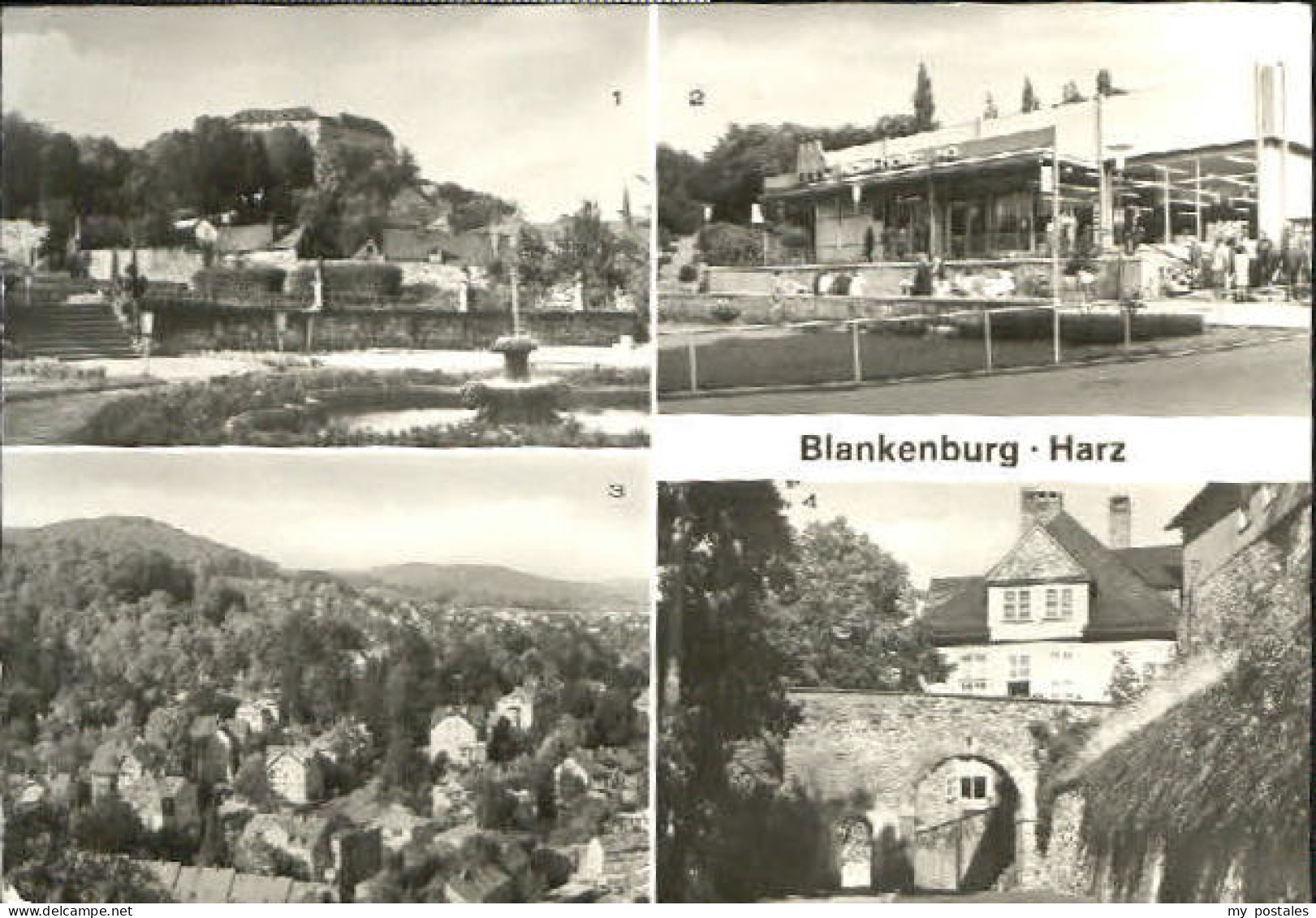 Blankenburg Harz Blankenburg Schloss x 1986