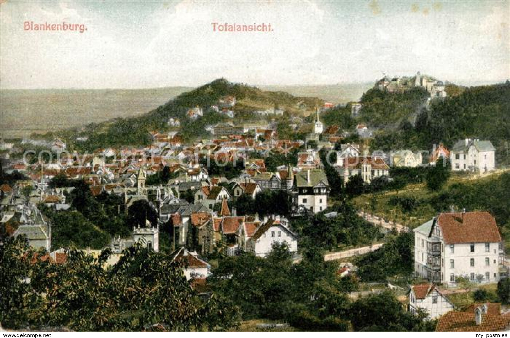 Blankenburg Harz Panorama