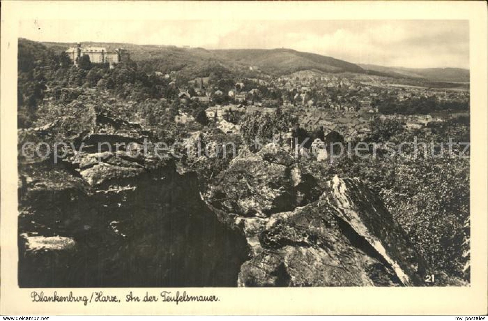 Blankenburg Harz Teufelsmauer