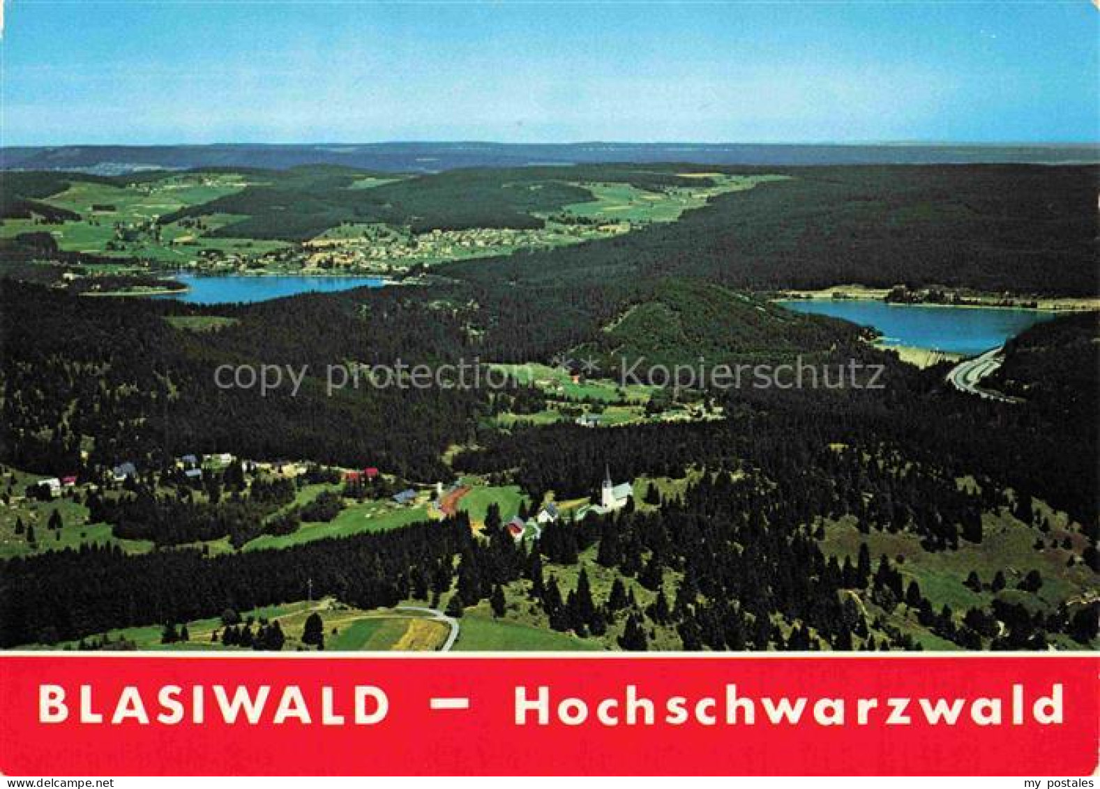 Blasiwald Schluchsee Hochschwarzwald BW Hochschwarzwald Luftaufnahme Titisee Kir