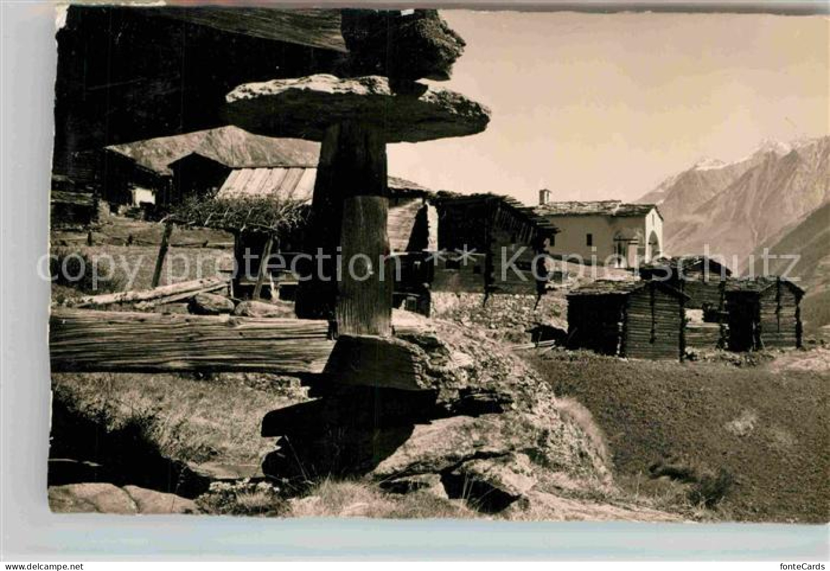 Blatten LU Dorfmotiv