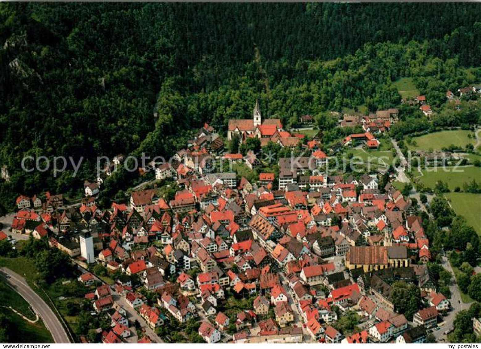 Blaubeuren Fliegeraufnahme