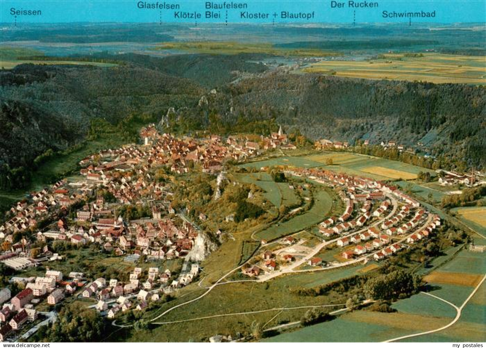 Blaubeuren Fliegeraufnahme