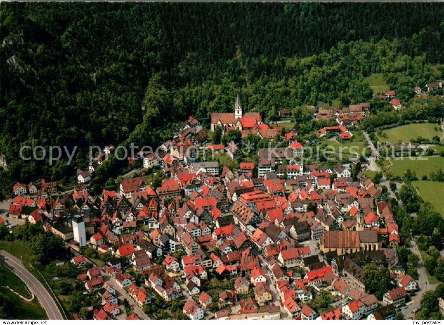 Blaubeuren Fliegeraufnahme