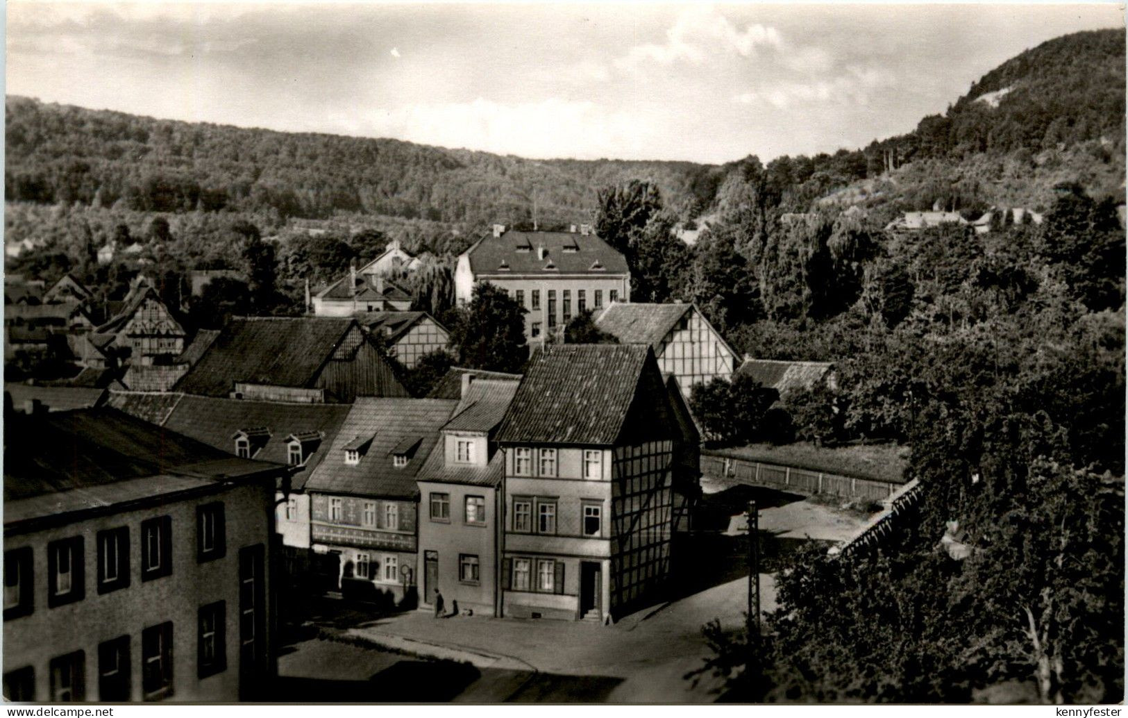 Bleicherode/Harz - Teilansicht mit Windelskopf