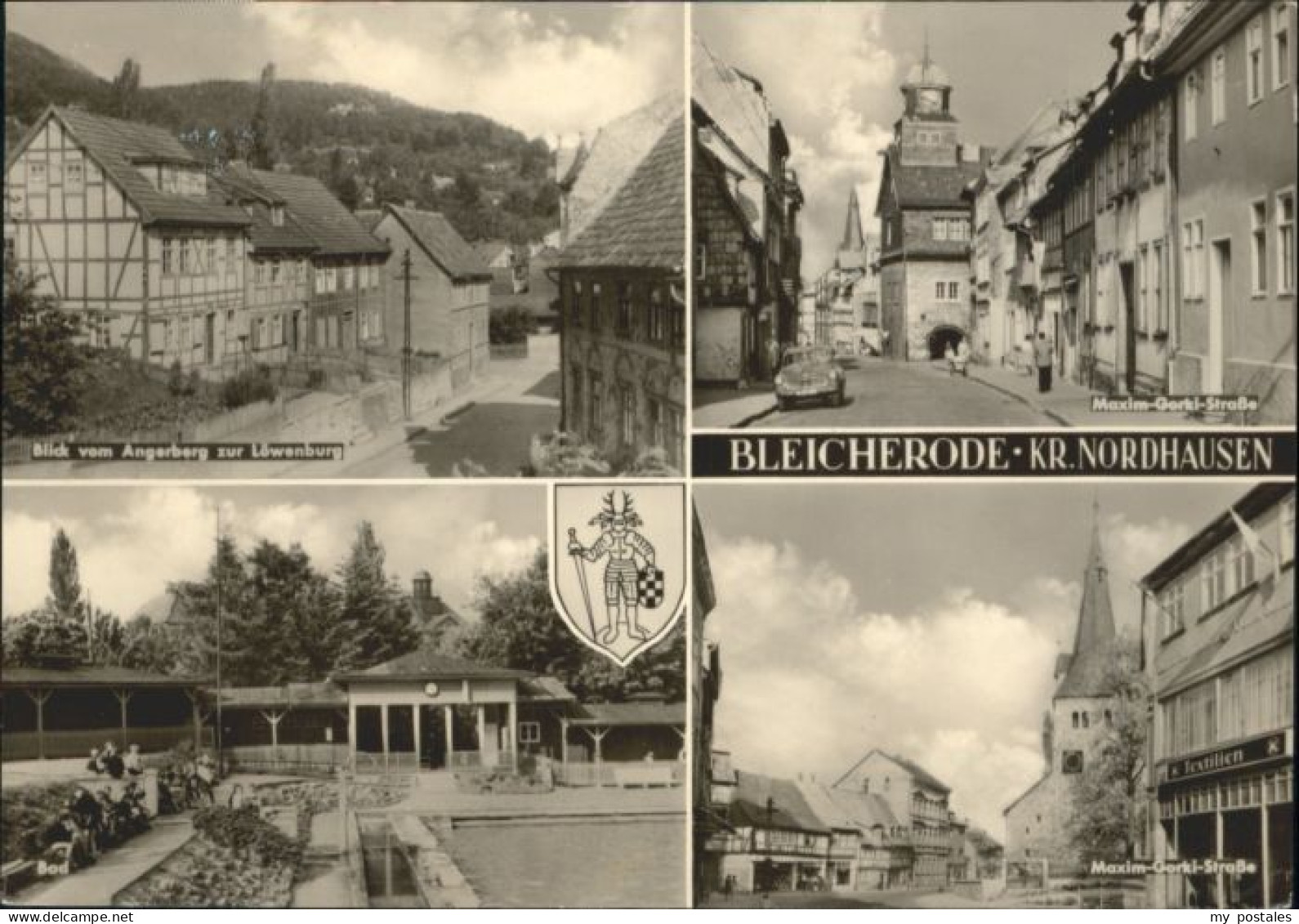 Bleicherode Maxim Gorki Strasse Loewenburg