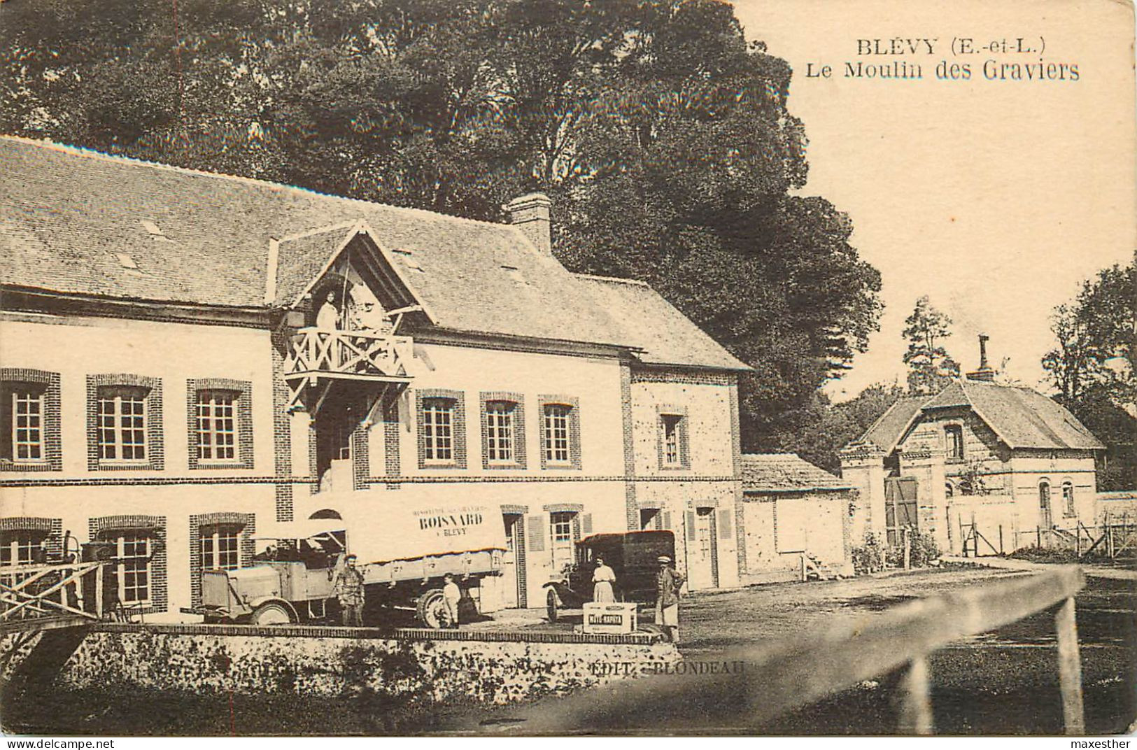 BLÉVY le moulin des Graviers