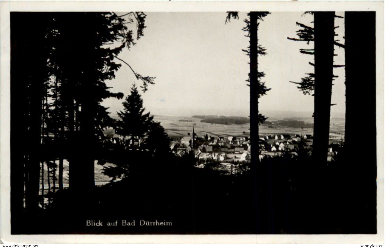 Blick auf Bad Dürrheim