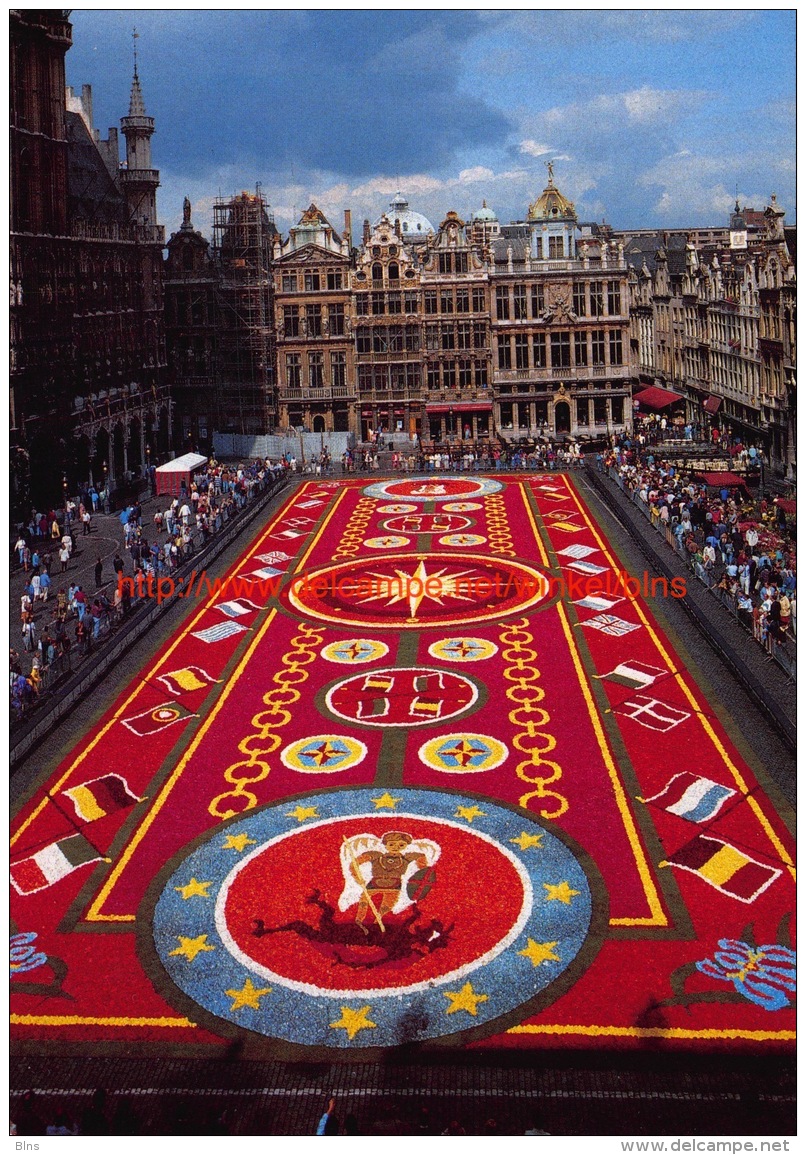Bloementapijt Grote Markt - Brussel Bruxelles