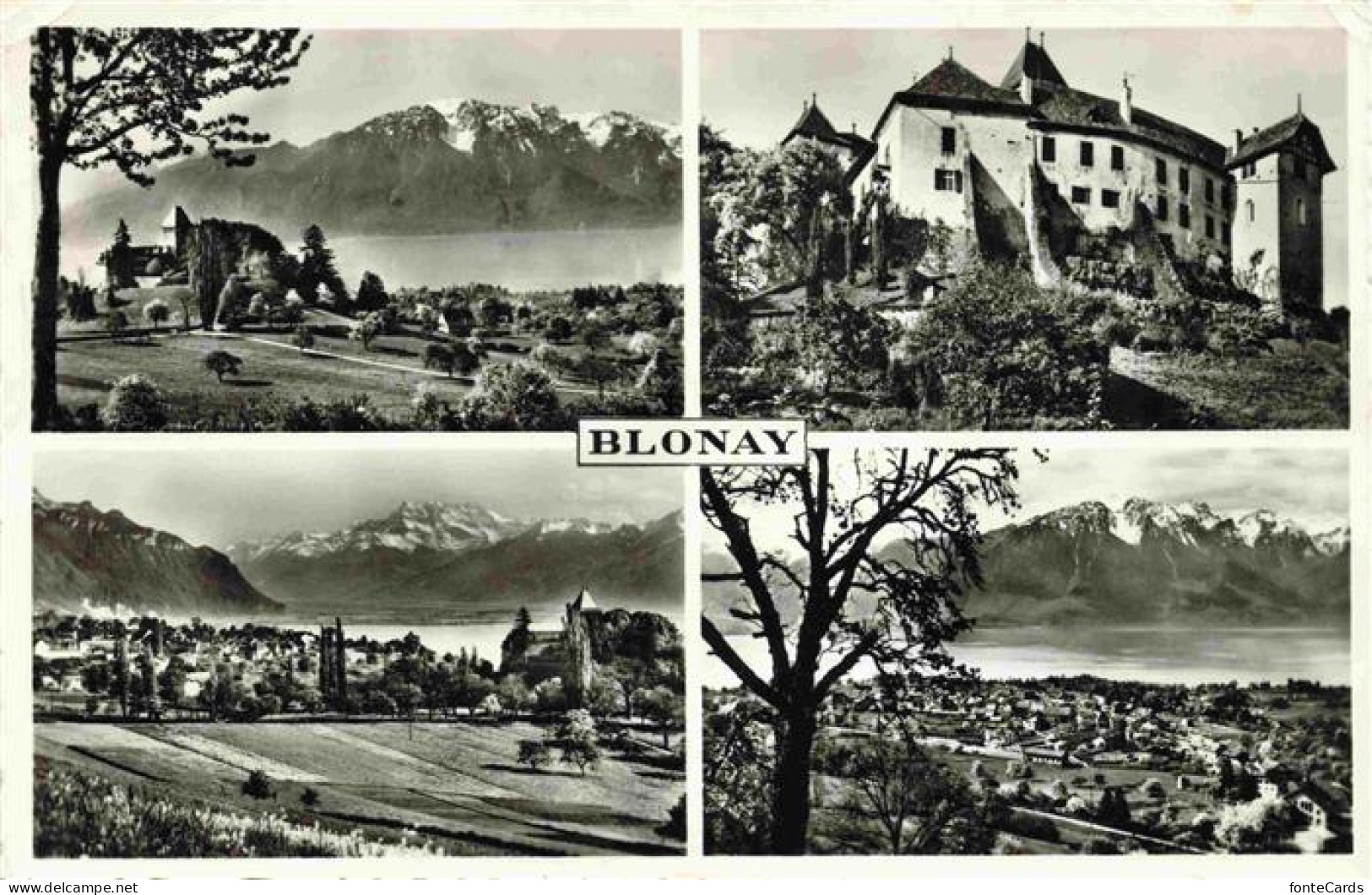 Blonay-Saint-Legier Blonay-sur-Vevey VD Vue partielle Le Chateau