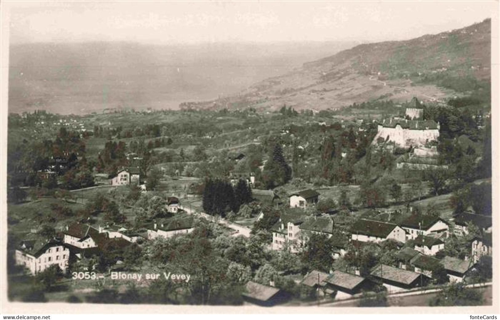 Blonay-sur-Vevey Blonay-Saint-Legier VD Fliegeraufnahme