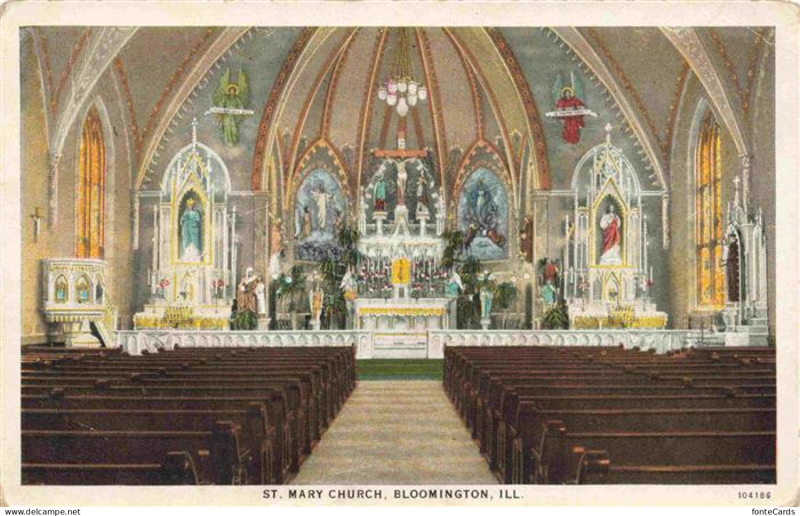 Bloomington Illinois USA St Mary Church