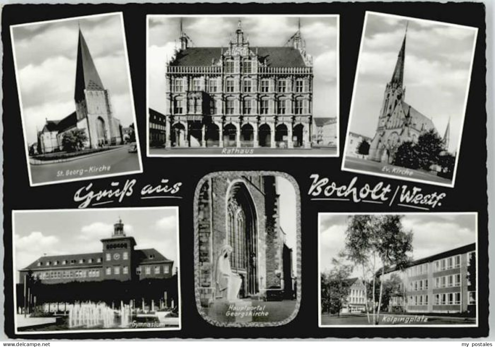 Bocholt Westfalen Bocholt St Georg Kirche Koelpingplatz