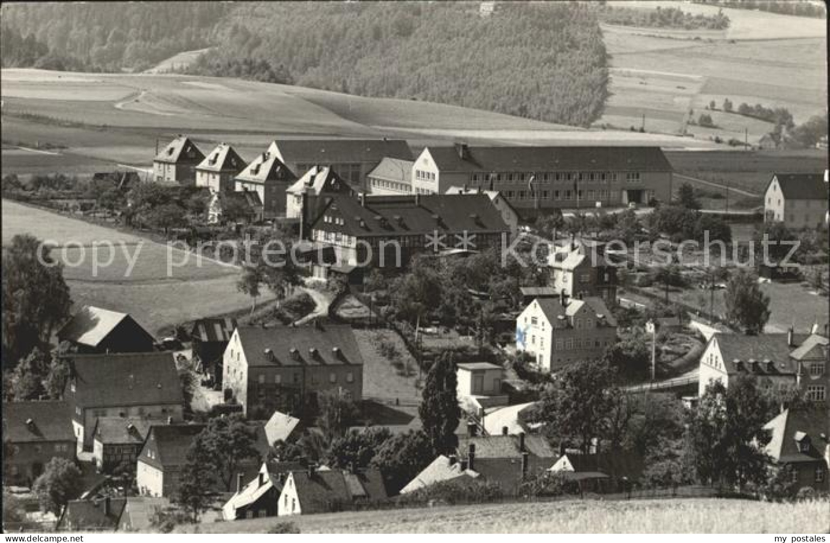 Bockau Erzgebirgskreis Neubauten Polytechnischen Oberschule