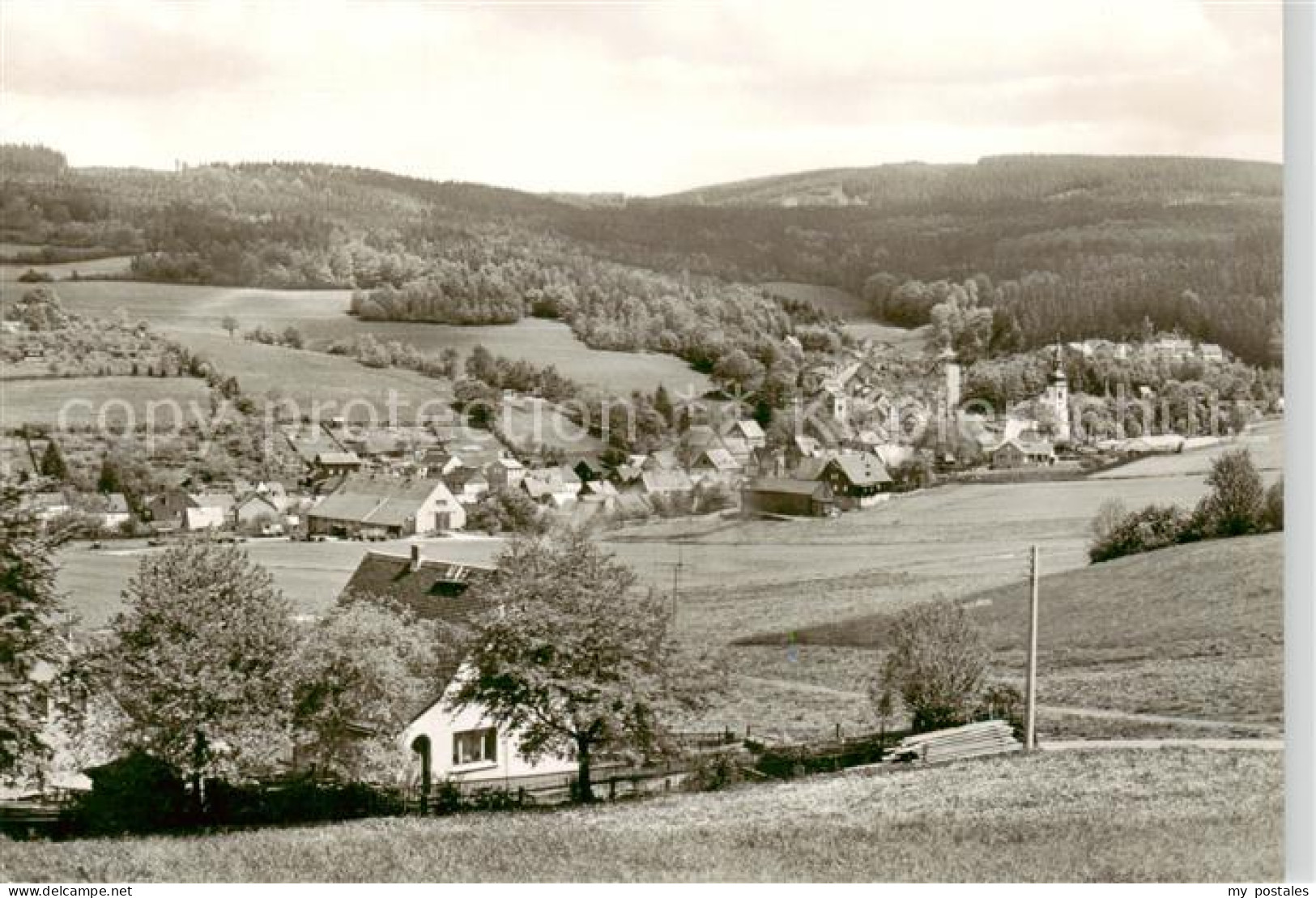 Bockau Erzgebirgskreis Panorama