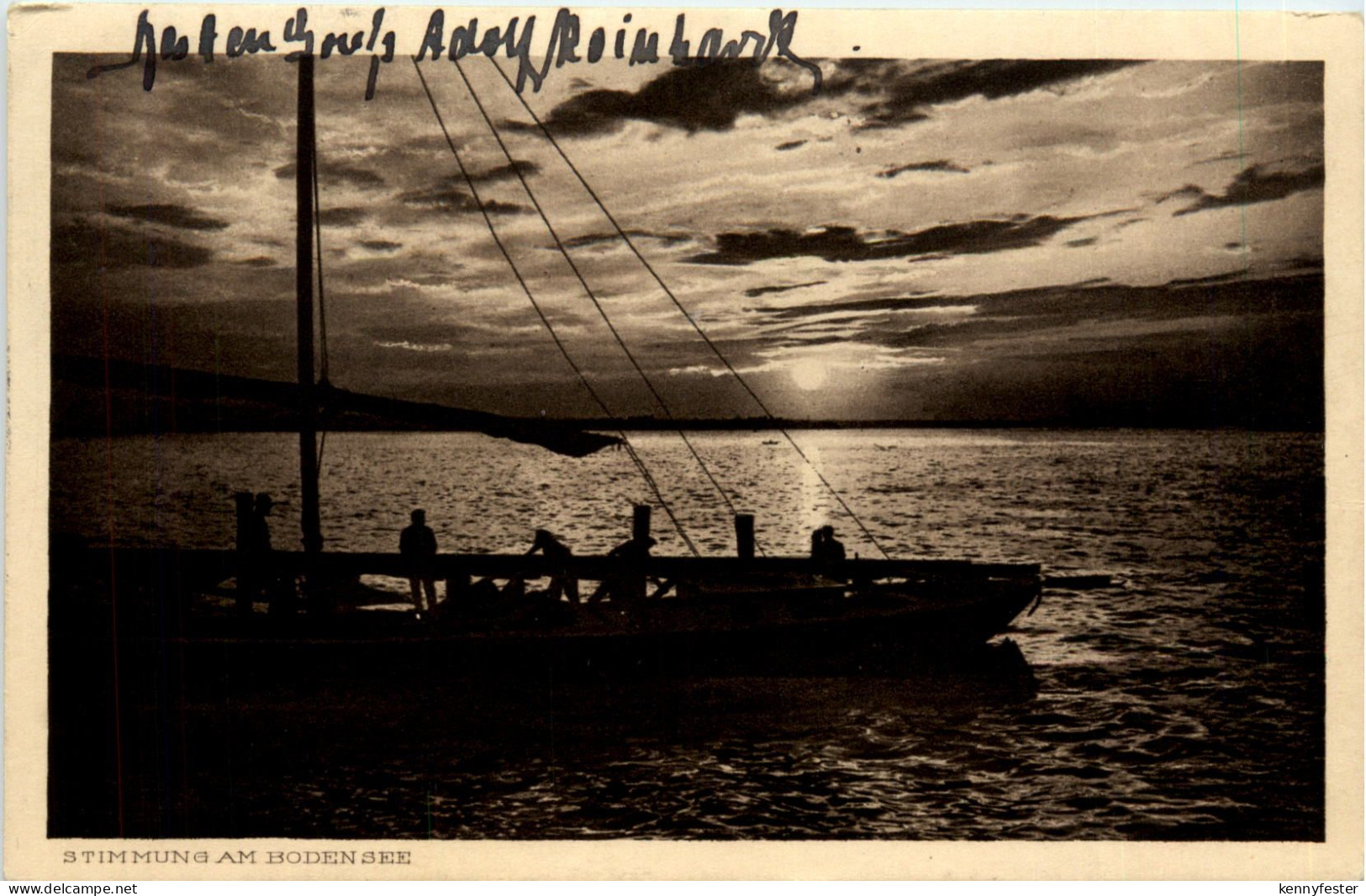 Bodensee, Abendstimmung am Bodensee