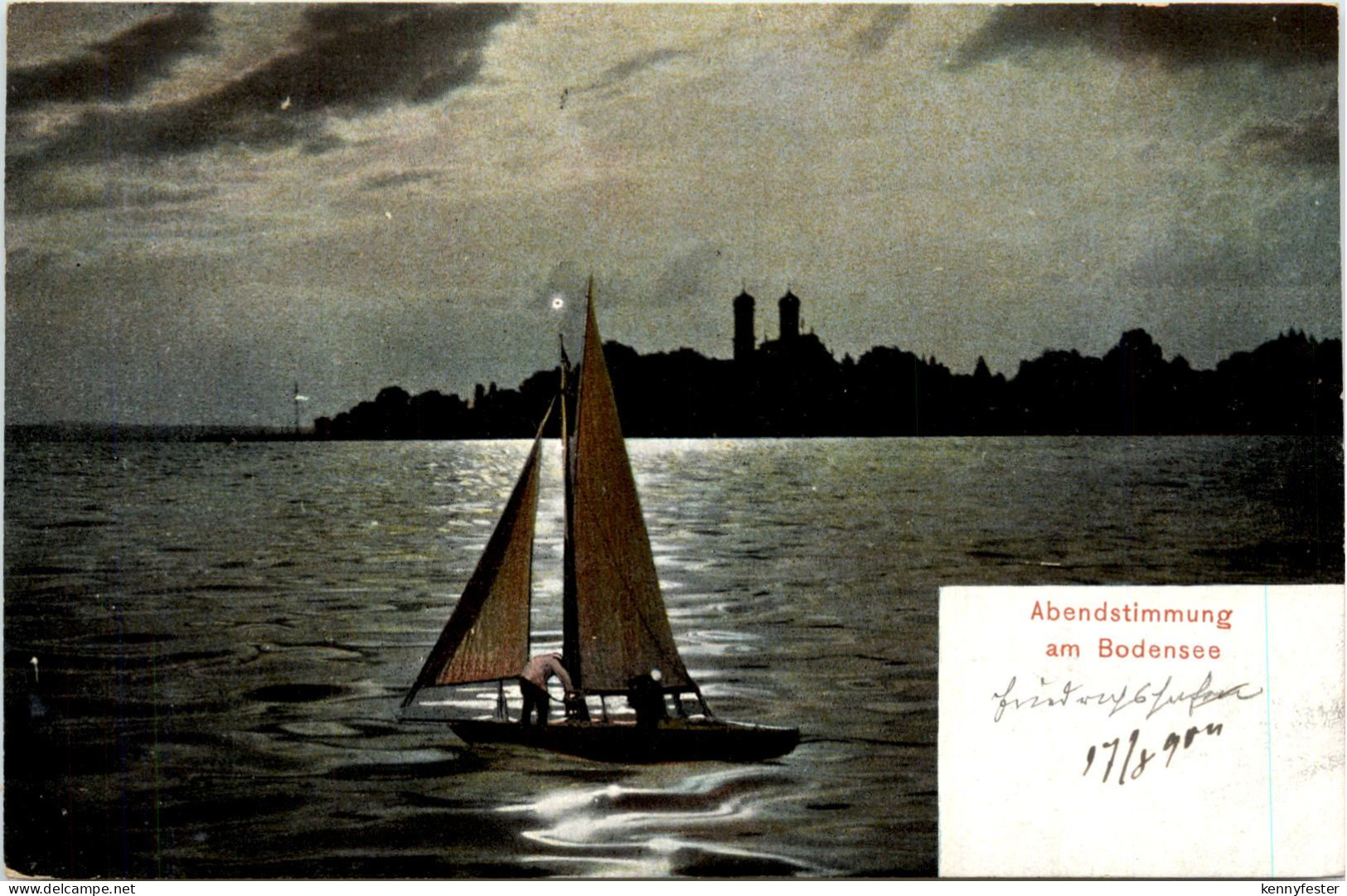 Bodensee, Abendstimmung am Bodensee