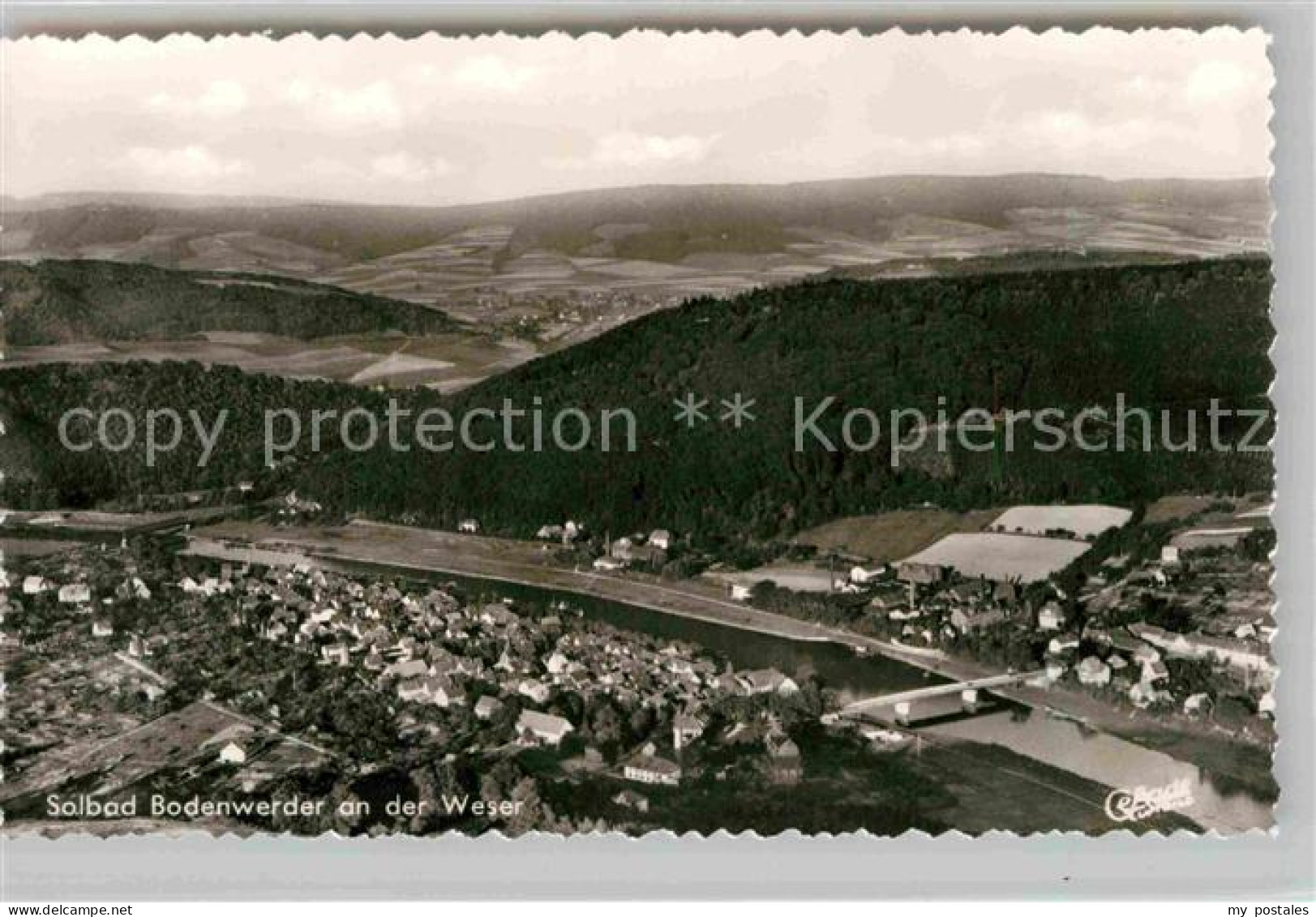 Bodenwerder Luftaufnahme Bruecke