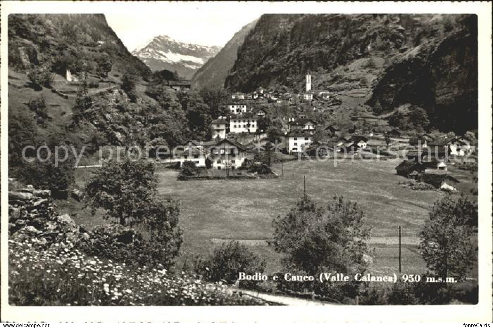 Bodio e Cauco Valle Calanca