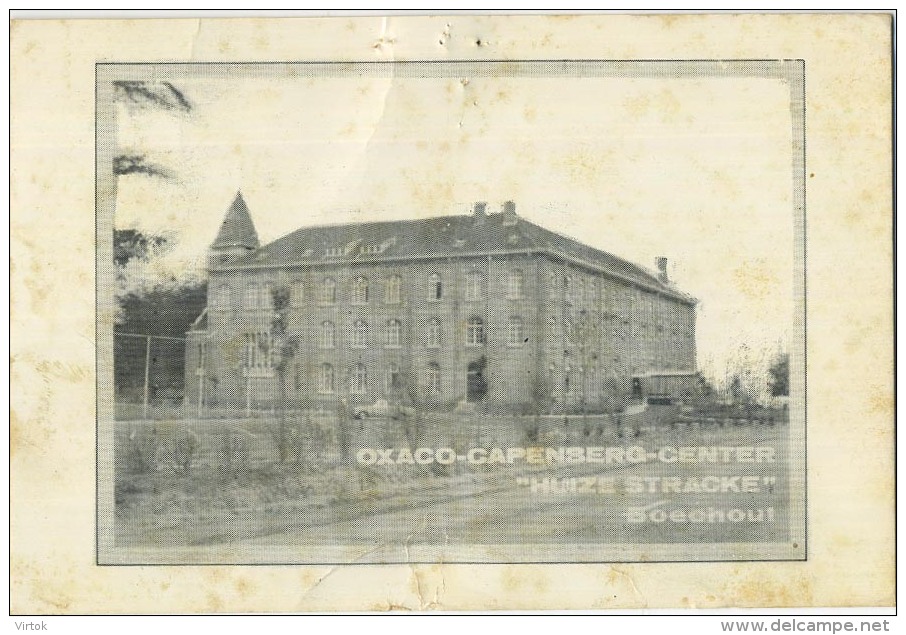 Boechout : Oxaco-Capenberg center  HUIZE STRACKE   ( groot formaat )