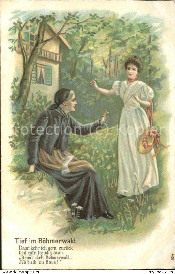 Boehmerwald Spruch Tracht Frauen