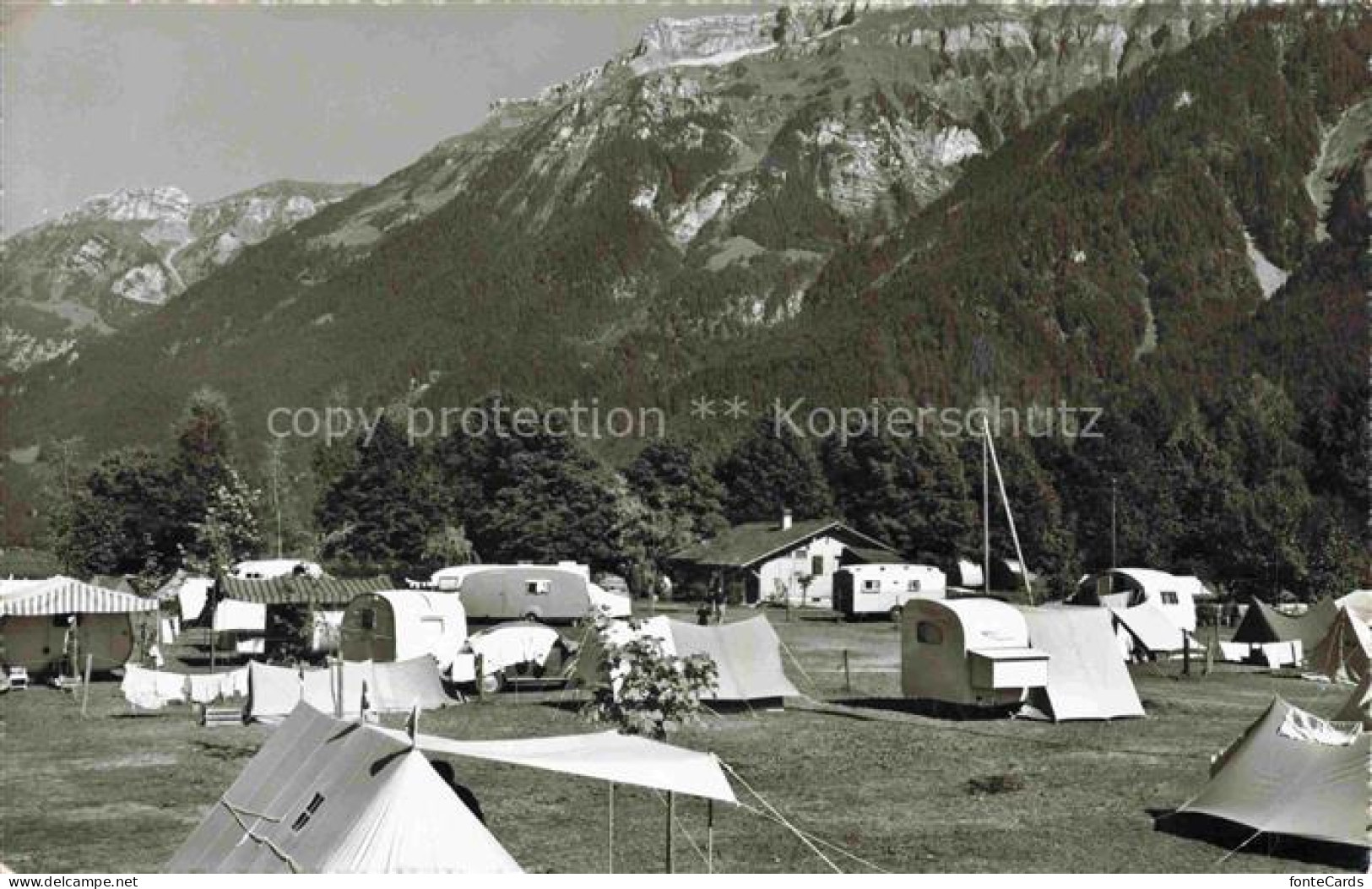 Boenigen Brienzersee BE T.C.S. 332 Camp Campingplatz am Brienzersee