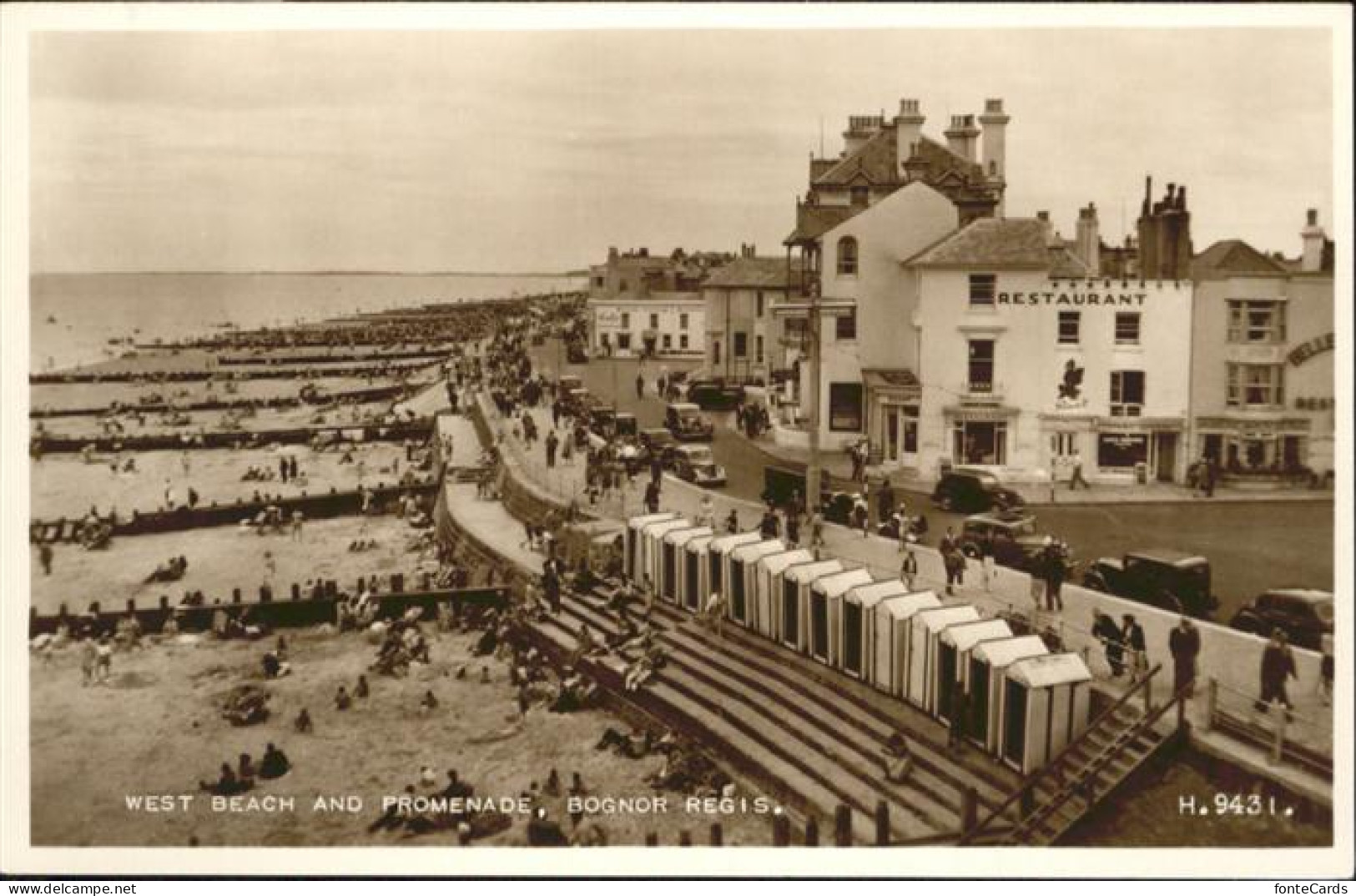 Bognor Regis West Beach Promenade