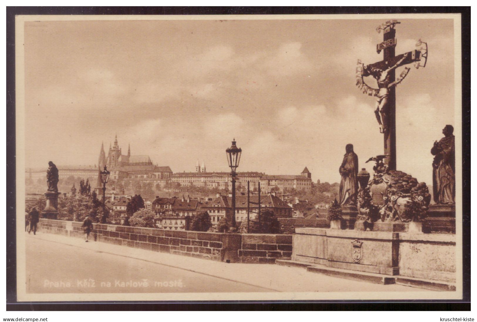 Böhmen und Mähren (008085) AK Prag mit Propagandastempel Mitläufer zum 50.Geburtstag des Führers am 20.4.1939