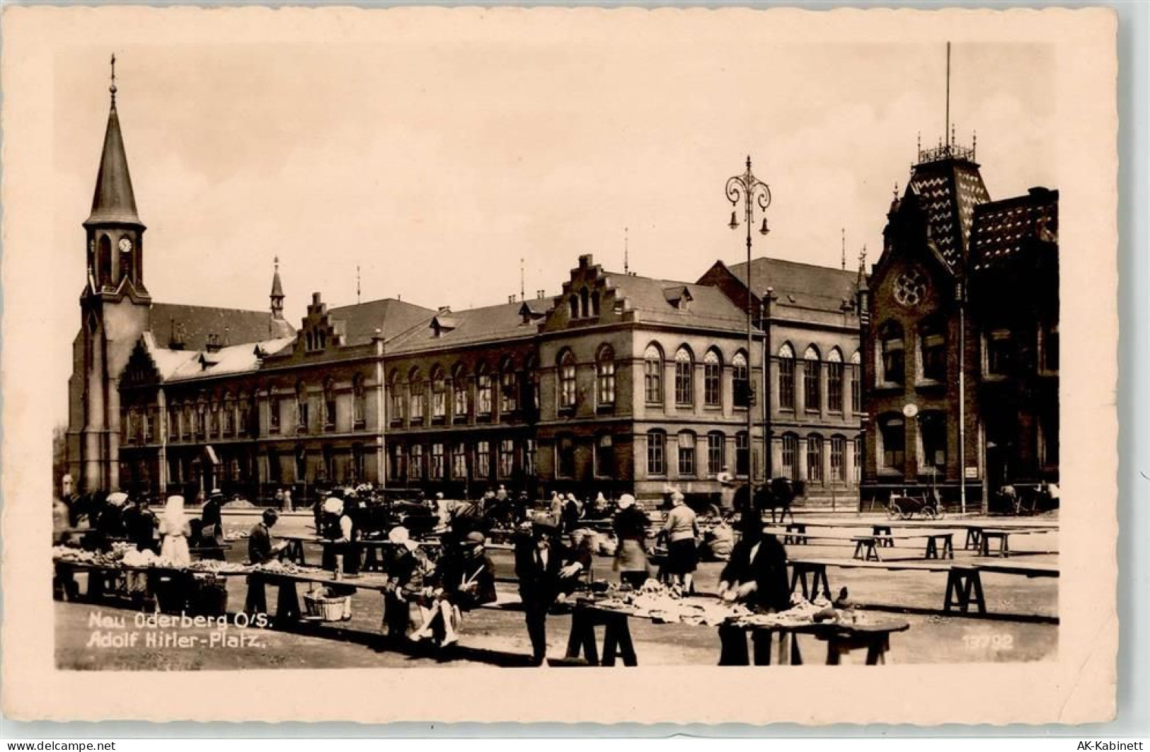 Bohumin Oderberg 1943 - Marktszene - 52051336