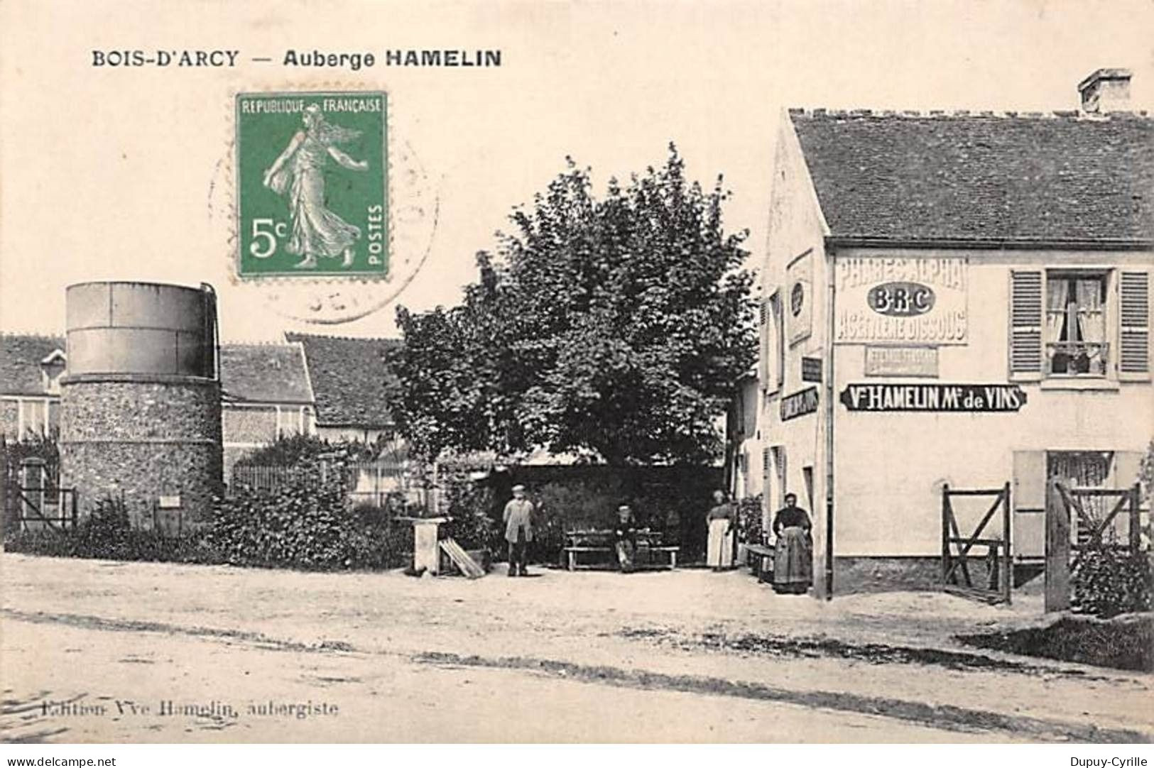 BOIS D'ARCY - Auberge HAMELIN - très bon état