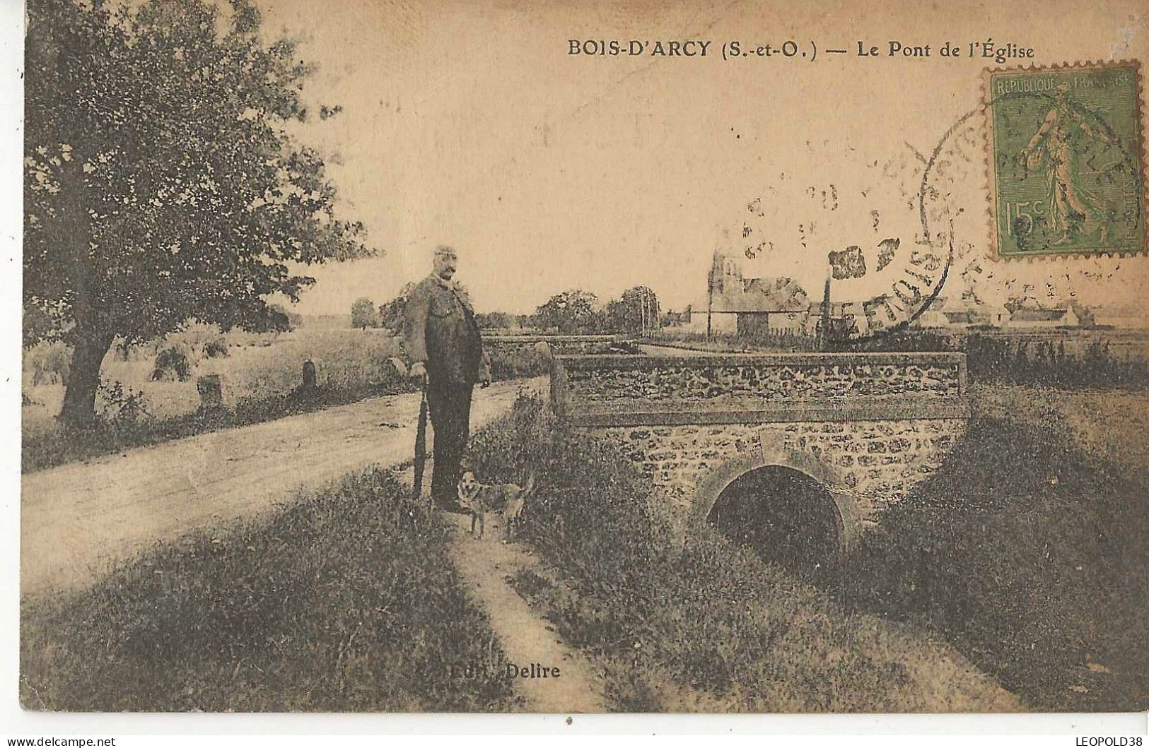 Bois D'Arcy Le pont de l'Eglise