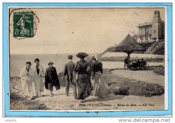 BOIS DE CISE -- Retour du Bains