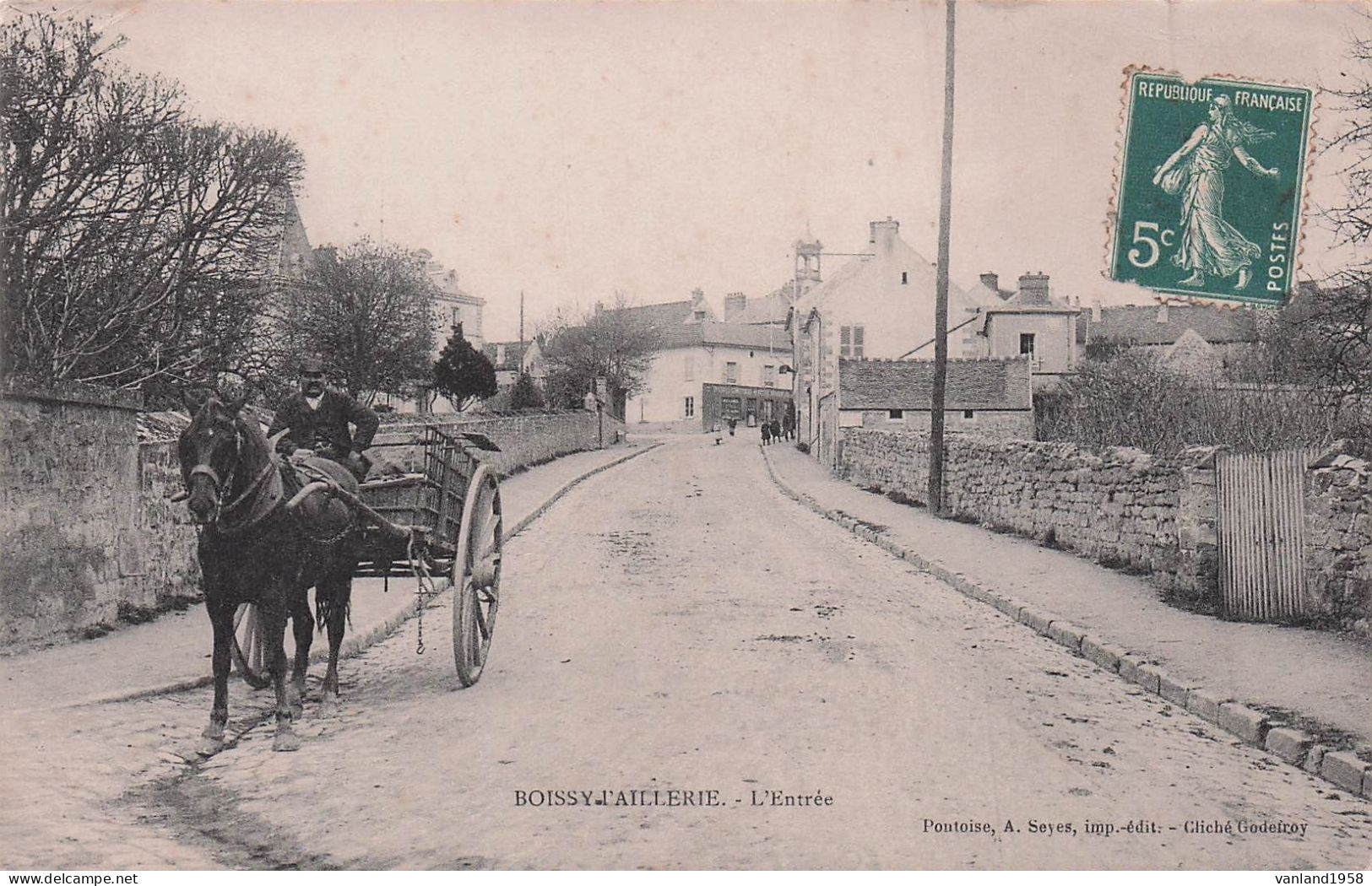 BOISSY L'AILLERIE-l'entrée