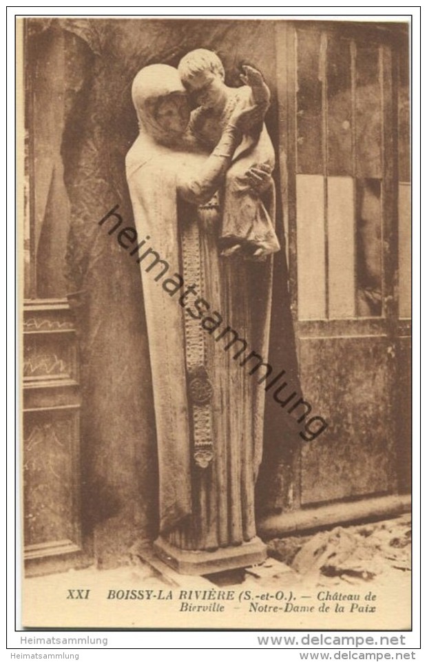 Boissy-la-Riviere - Chateau de Bierville - Notre-Dame de la Paix - Edition Levy et Neudrein Reunis Paris
