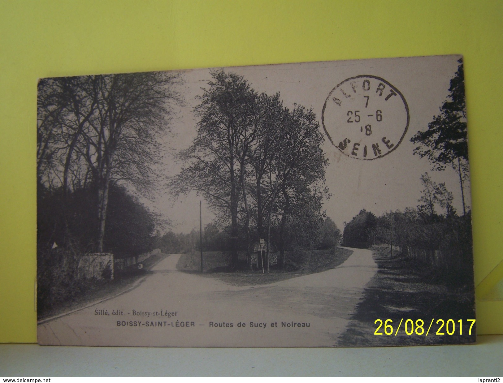 BOISSY-SAINT-LEGER (VAL DE MARNE) ROUTES DE SUCY ET NOIREAU